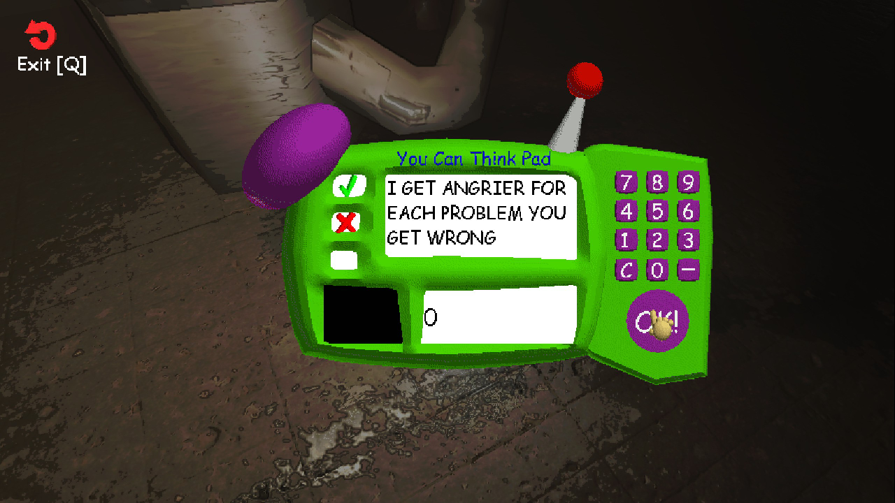 A doomed employee failing a math problem