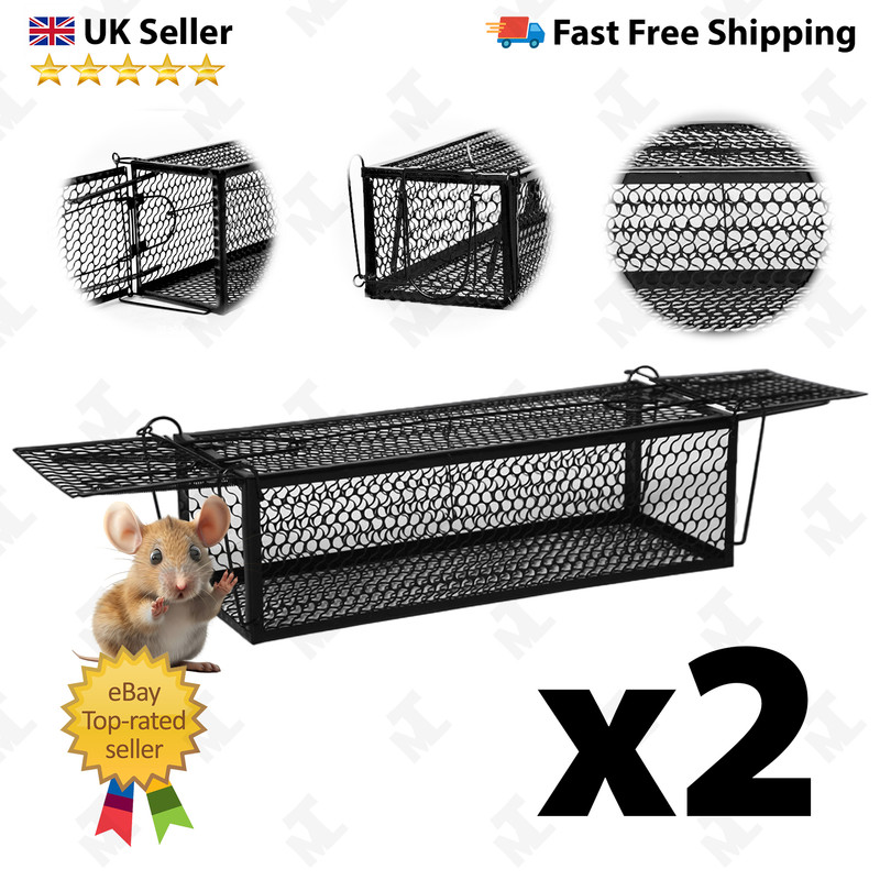 2 Door Metal Rat Trap