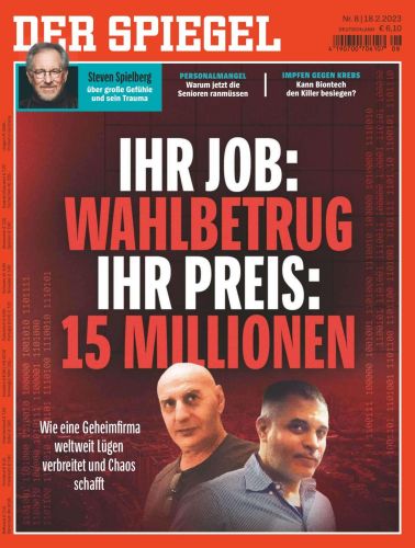 Cover: Der Spiegel Nachrichtenmagazin No 08 vom 18  Februar 2023
