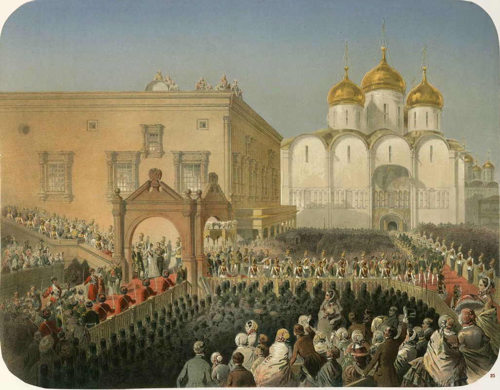 Coroation of Alexandr, 1855