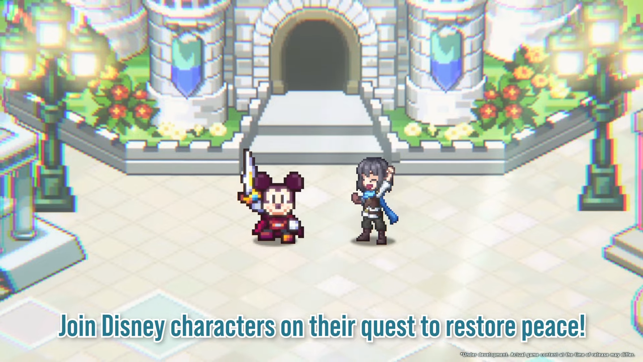 Avance del RPG Clásico de Disney Pixel: Disfruta de tus personajes favoritos de Disney Pixelados