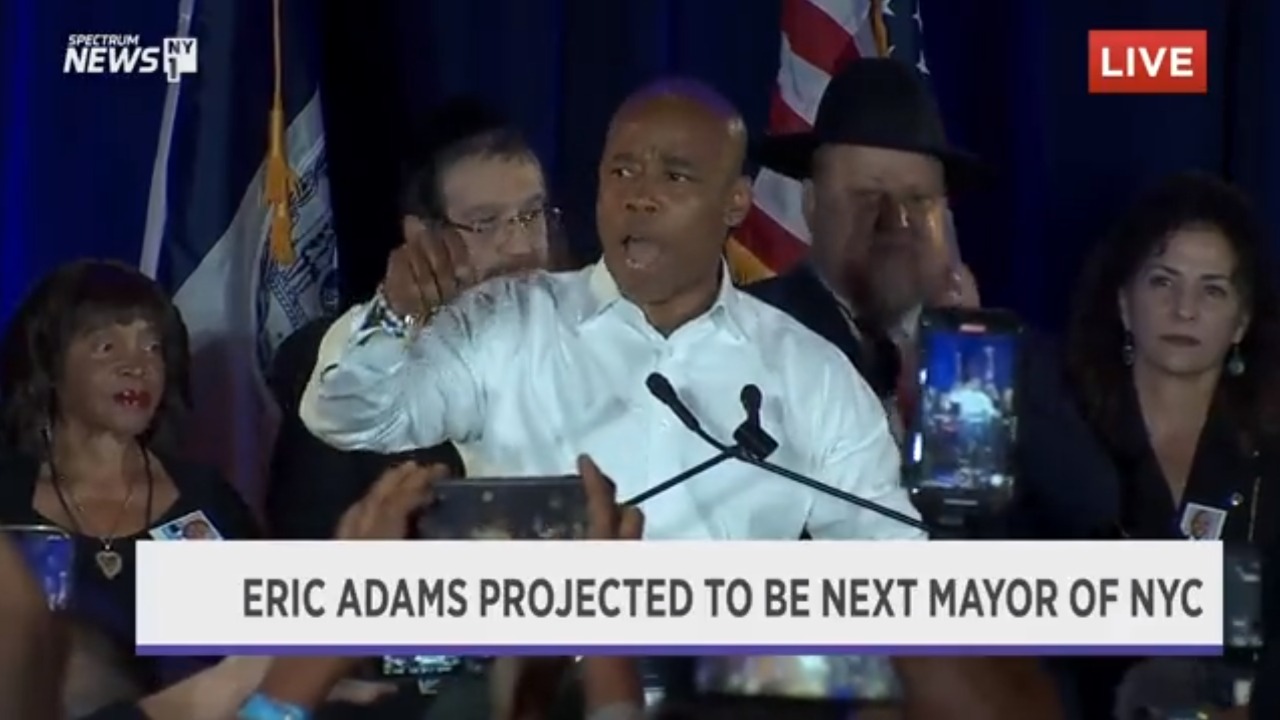 Nueva York elige al expolicía afroamericano Eric Adams como nuevo alcalde