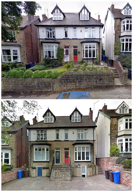 Banner Cross Rad then and now