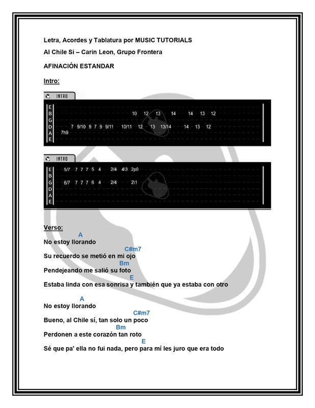Al Chile Si Carin Leon Grupo Frontera Letra y Acordes by MUSICTUTORIALS_page-0001