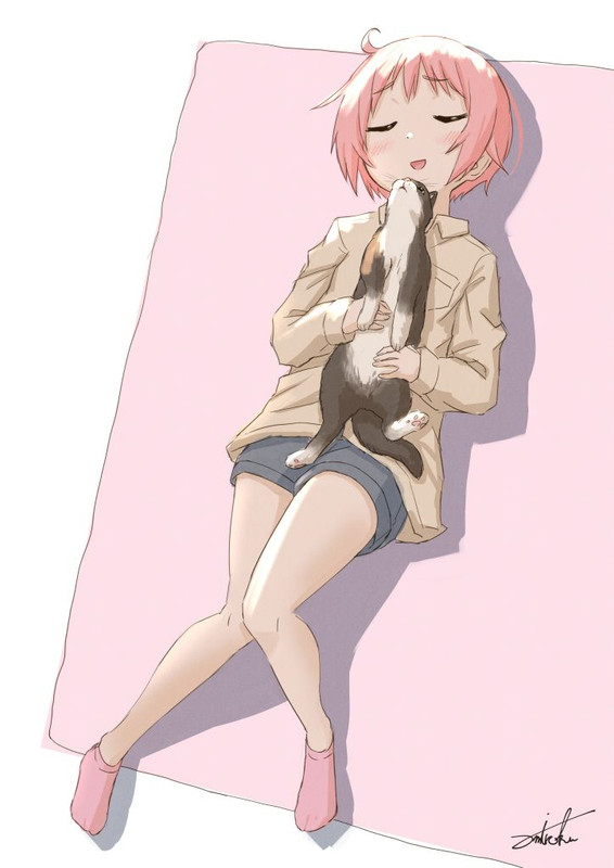 __nonohara_yuzuko_yuyushiki_drawn_by_umiroku__d4f6fa9d2fd247357817d9f82d647132_1