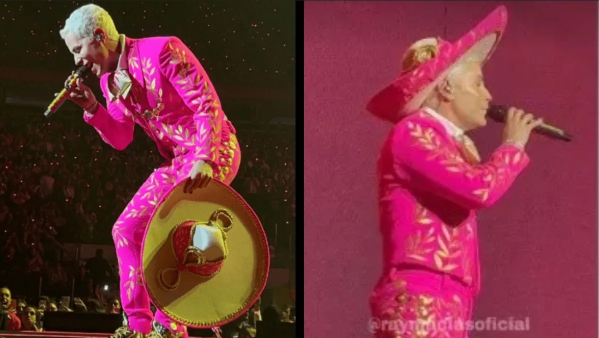 El escandaloso precio del traje de charro rosa que usa Christian Chávez