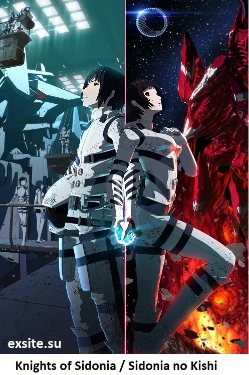 Knights of Sidonia / Sidonia no Kishi (2014-2015) (2 Sezony) PL.WEB-DL.720p.x264-zyl / Napisy PL