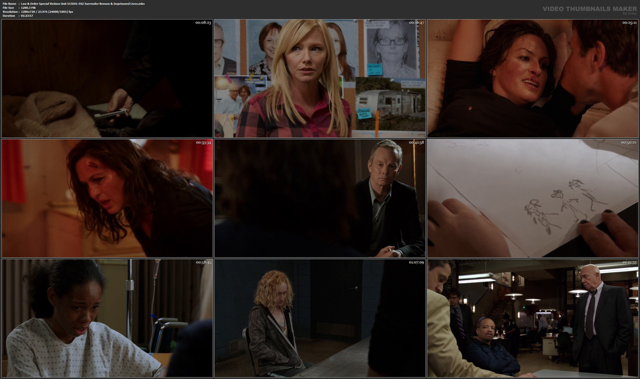 Law & Order Special Victims Unit S15E01-E02 Surrender Benson & Imprisoned Lives.mkv