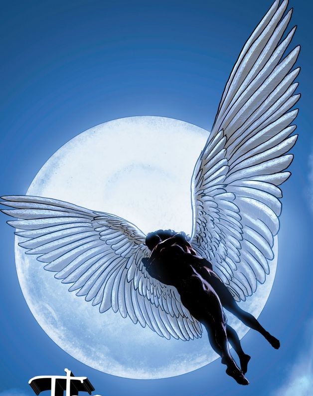Winged Victory and Samaritan in the sky