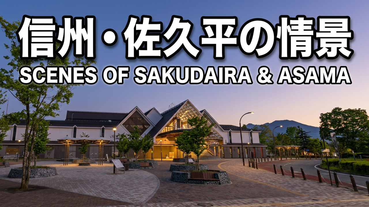 Saku City, Japan — A Hidden Gem Near Karuizawa
佐久市 — 軽井沢の隣にある、自然と暮らしやすさの町
