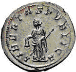 Glosario de monedas romanas. LIBERTAS. 8