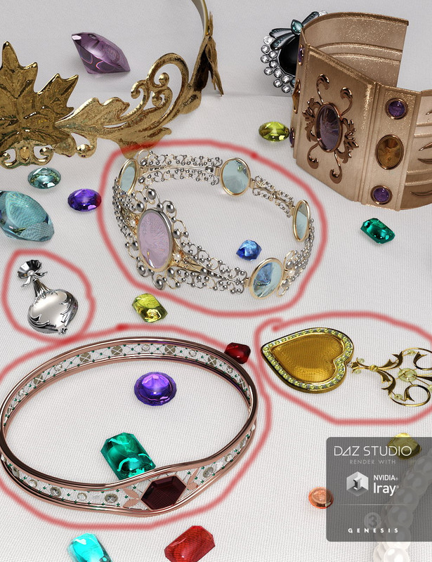 Jewels ID From Promo Image (Solved) Free Daz 3D Models