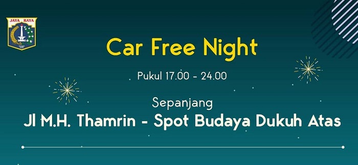 Car Free Night di Jakarta