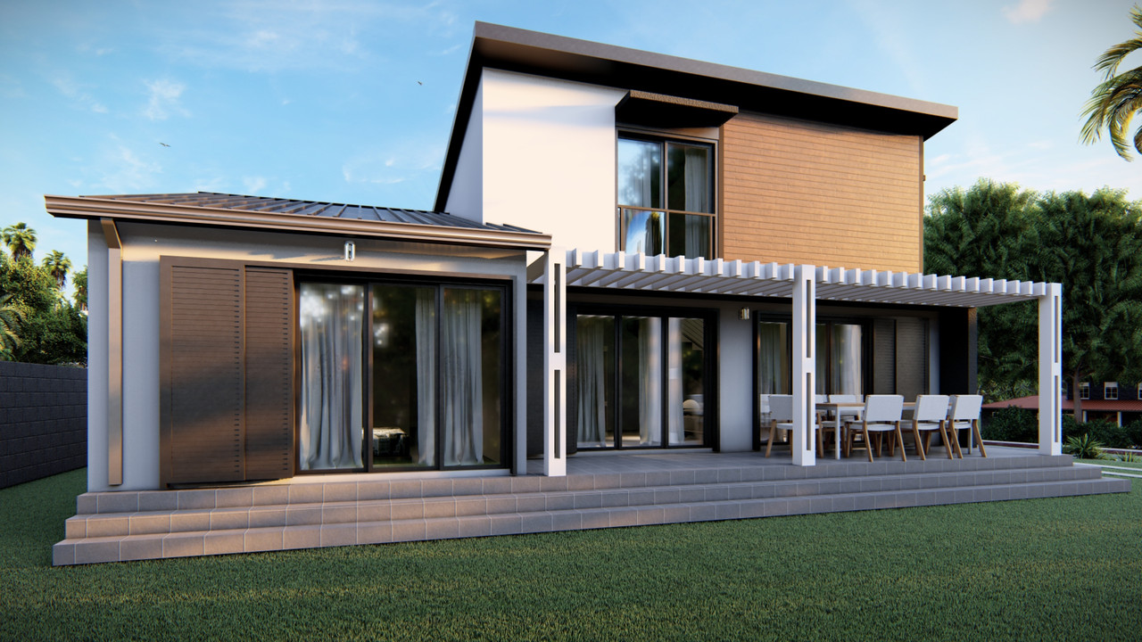 Villa contemporaine bioclimatique à La Réunion