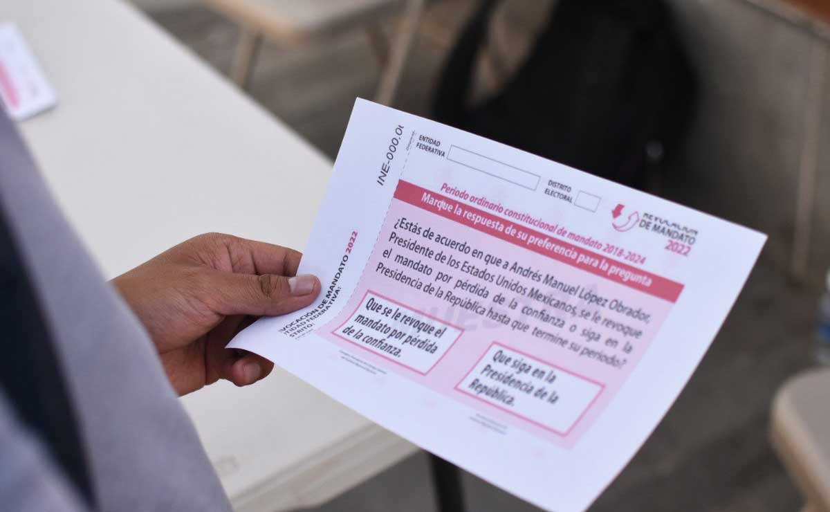 AMLO asegura que participará en consulta de revocación “como ciudadano”