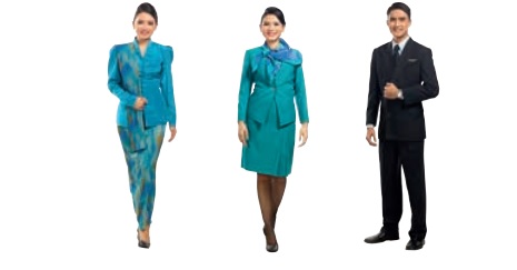 Seragam pramugari Garuda Indonesia tahun 1990-an