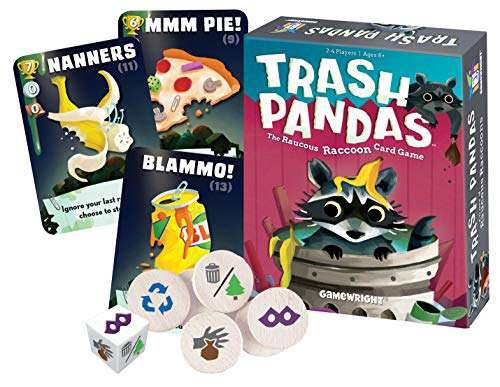 Amazon: Trash Pandas - Juego de Cartas The Raucous Raccoon 
