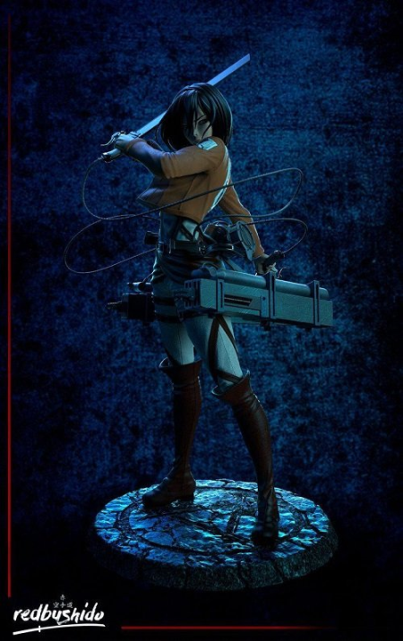 Mikasa Ackerman Fan Art – 3D Print Model Mikasa Ackerman Fan Art – 3D Print Model