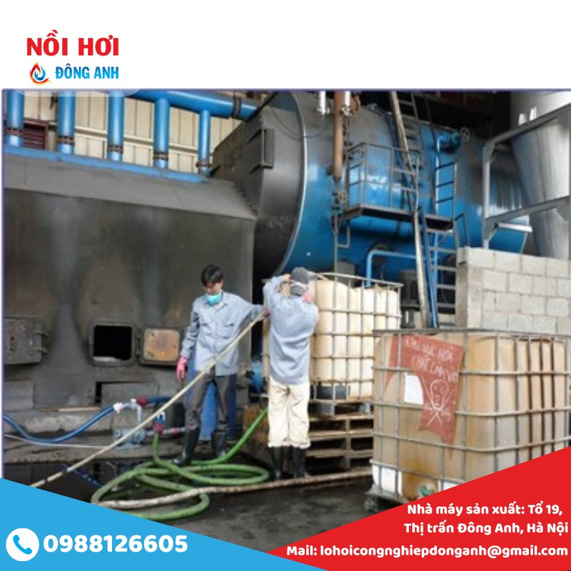 hóa chất tẩy cáu cặn nồi hơi