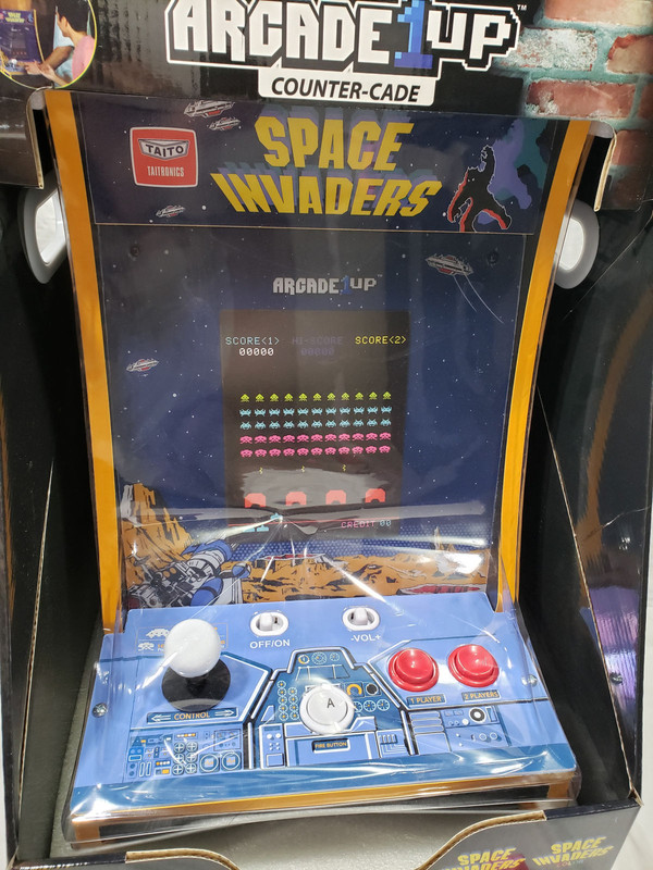 新品 アーケード1UP Arcade1Up PONG Counter-cade ARCADE1UP COUNTERCADE | Kimbrell's Furniture