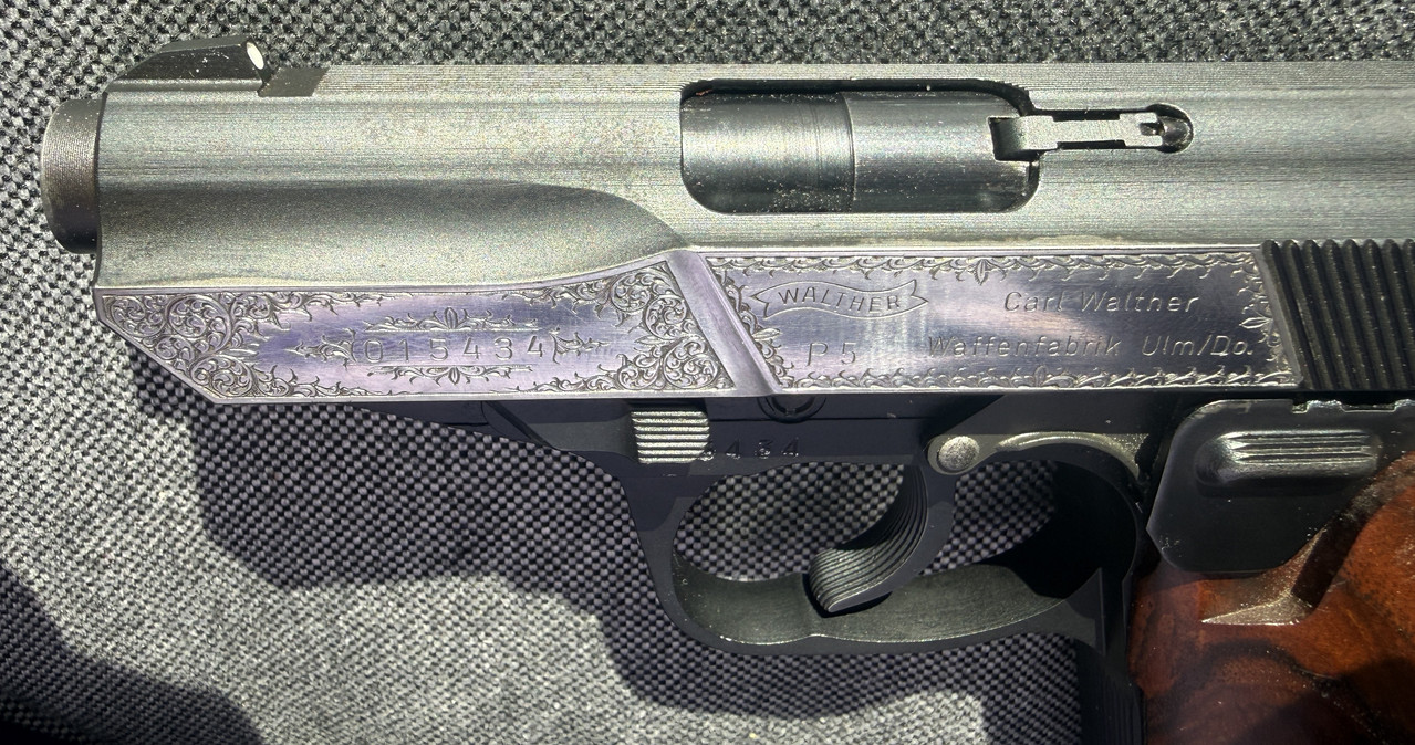 Graviertes Gewehr Ansicht 6