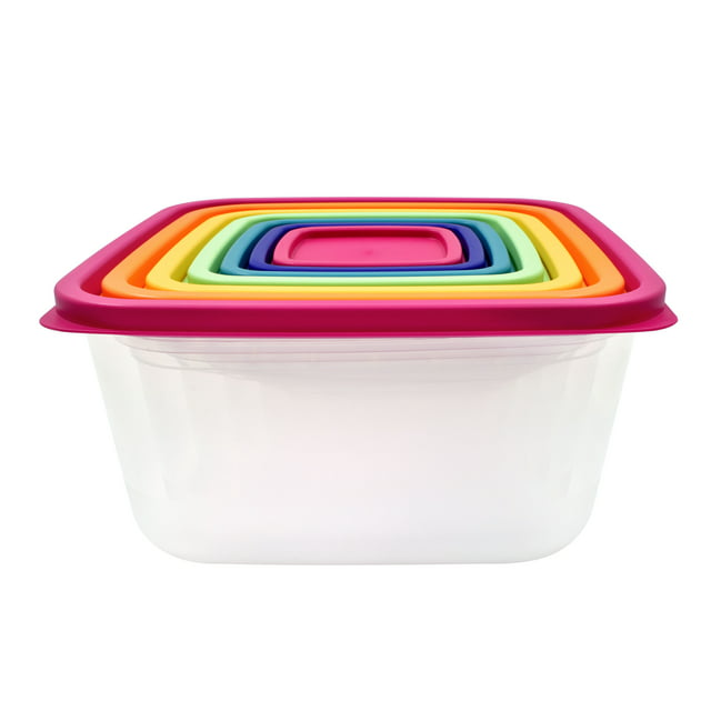 Maximize Your Kitchen Storage: 14-Pc Nesting Food Containers at Walmart for Only .79 Maximize Your Kitchen Storage: 14-Pc Nesting Food Containers at Walmart for Only .79