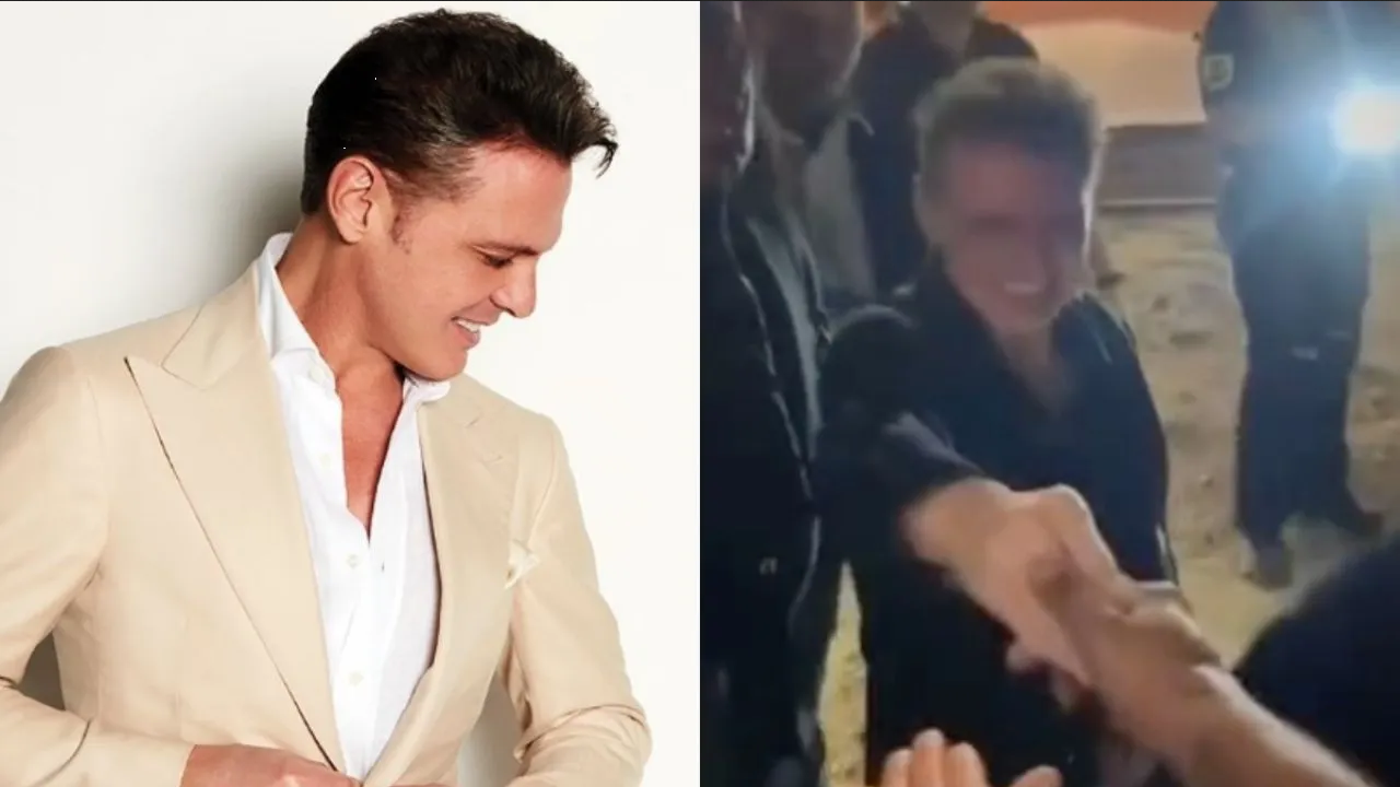 Luis Miguel baja de su helicóptero para saludar a sus fans de cerca, desata furor