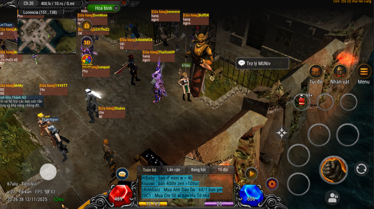 Hướng dẫn đổi tên nhân vật