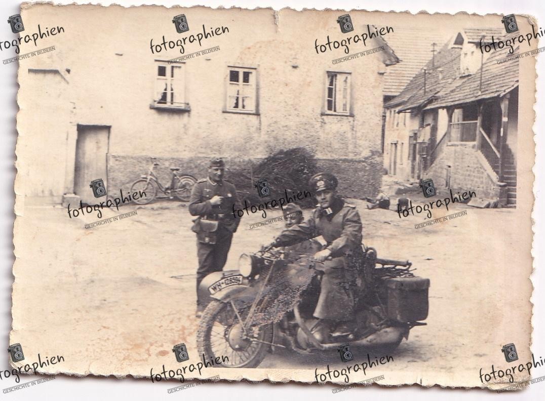 org. Foto 2. Weltkrieg Deutschland Kfz Motorrad Krad (4)