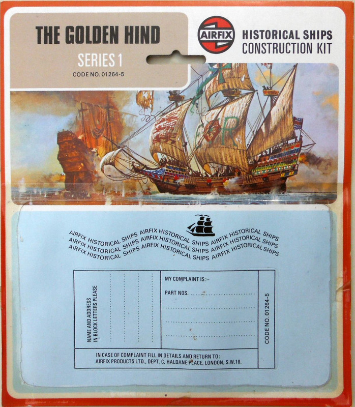 Airfix Golden Hind (01264-5) Header
