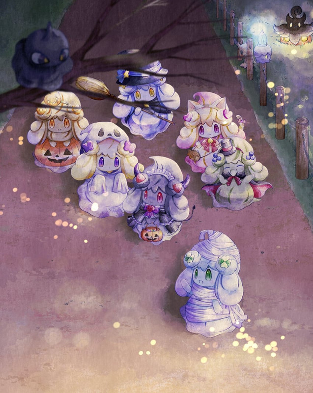 mimikyu-litwick-alcremie-pumpkaboo-and-s