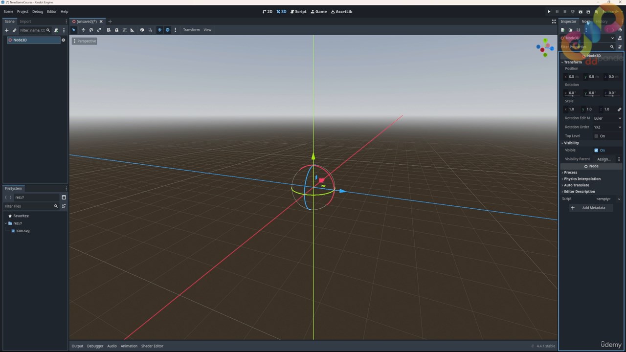 2 Downloading and Installing Godot 4 4 0003 screenshot