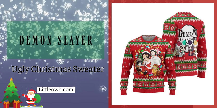 27 Anime Ugly Christmas Sweaters For Otaku In Holiday Season