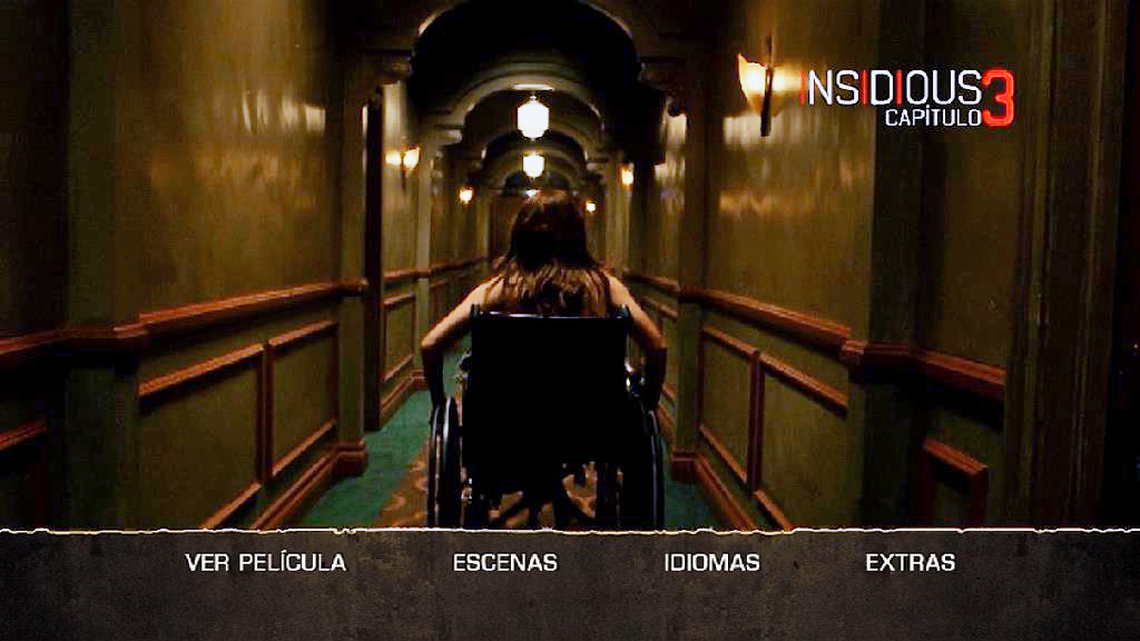 INSIDIOUS CHAPTER 3 MENU - Insidious: Capítulo 3 (Insidious: Chapter 3) [2015] [Terror] [DVD9] [PAL] [Leng. ESP/CAT/ENG] [Subt. ESP/CAT/ENG*]
