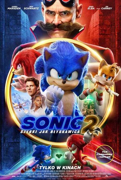 Sonic 2. Szybki jak błyskawica / Sonic the Hedgehog 2 (2022) PLDUB.MD.2160p.HDR.WEB.x265-R22 / Dubbing PL (KiNO)