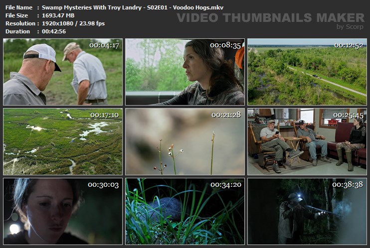Swamp Mysteries With Troy Landry - S02E01 - Voodoo Hogs.mkv