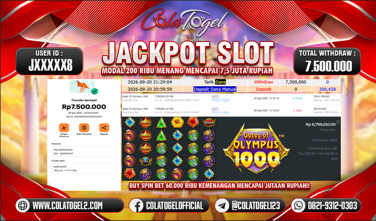 JACKPOT SLOT GACORR !!!