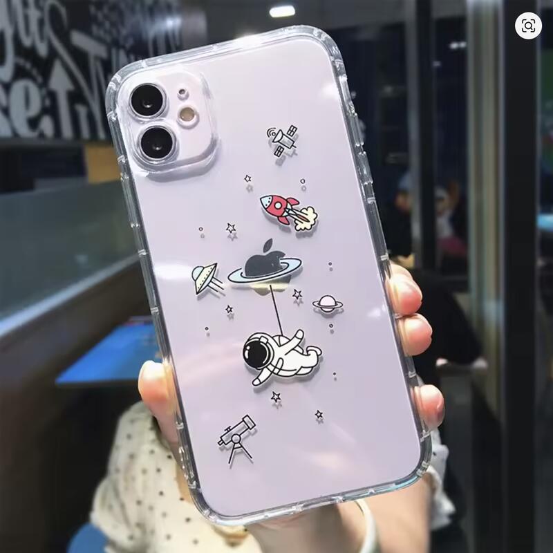 Foto de Funda transparente astronauta