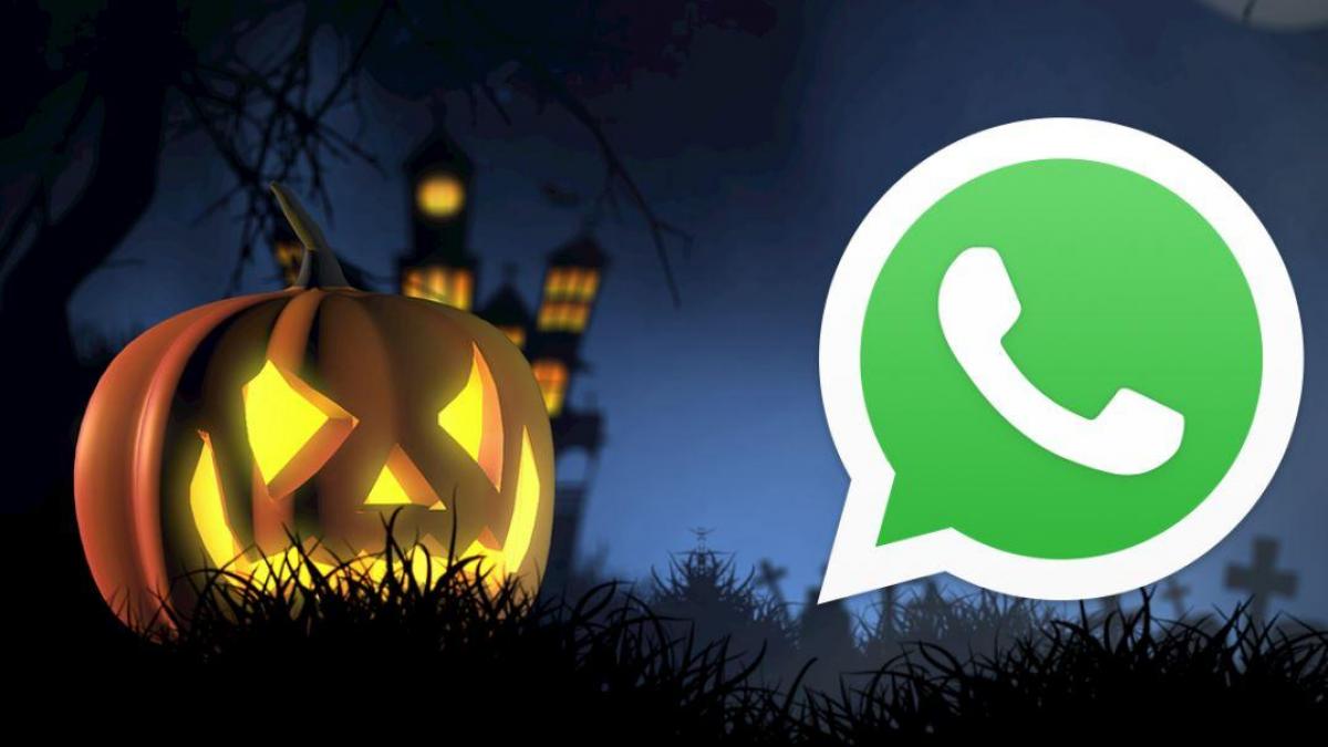 whatsapp halloween trucco