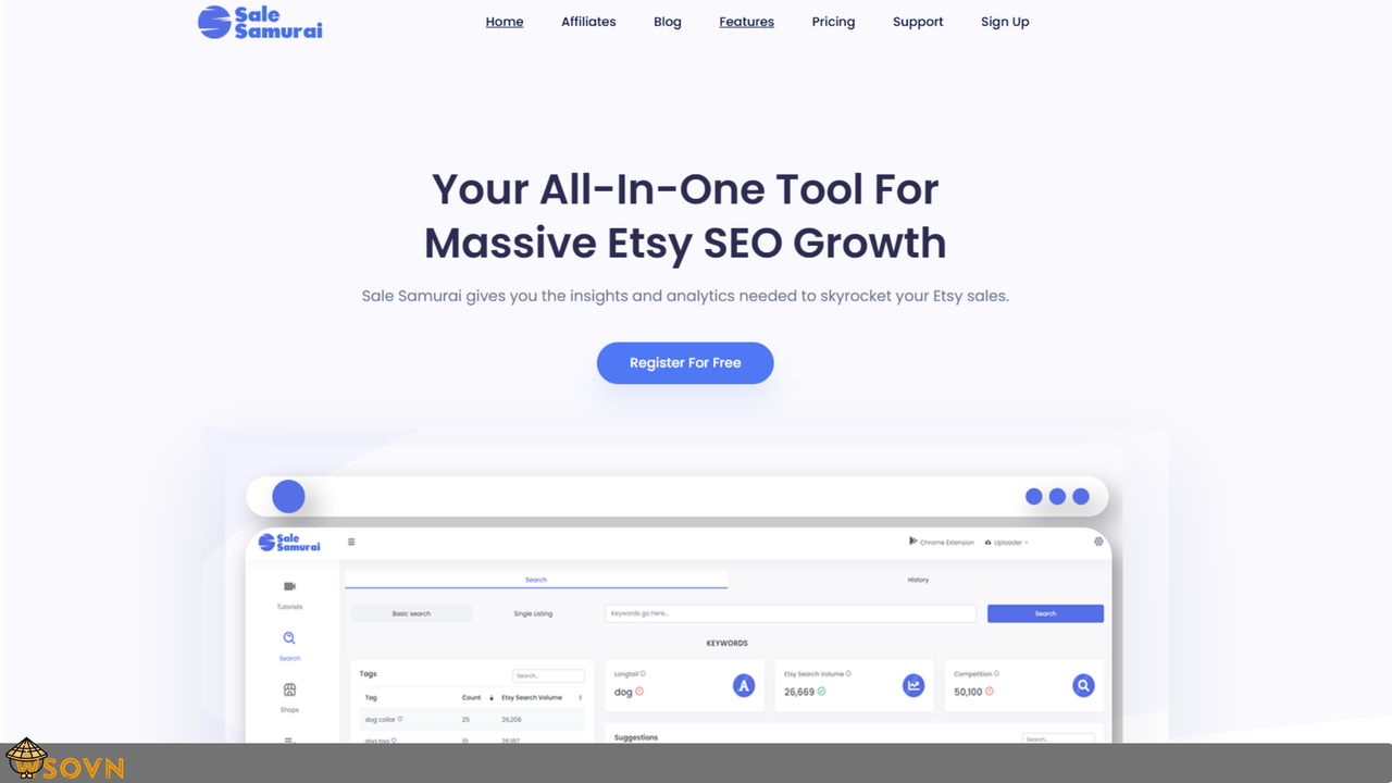 Sale Samurai - Best Esty SEO Tool Sale-Samurai-trang-chu