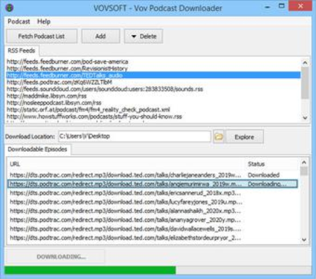 VovSoft Podcast Downloader 2.7 Portable