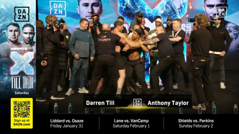 Кантар преди Misfits Boxing 20