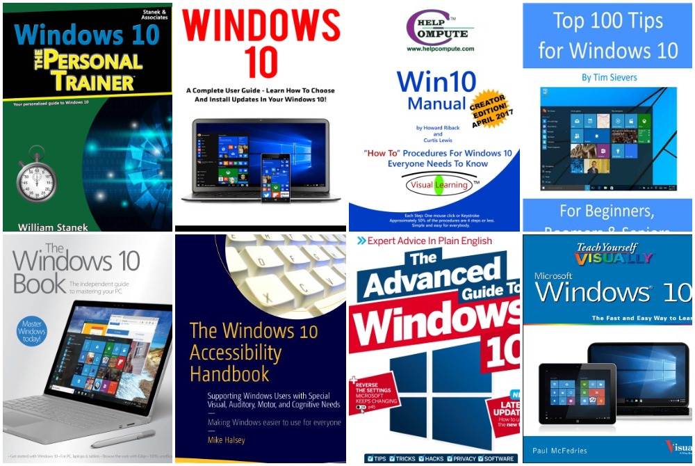 24 Windows 10 Books Collection 24 Windows 10 Books Collection