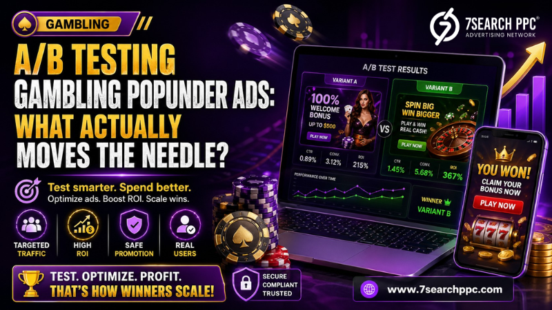 gambling popunder ads
