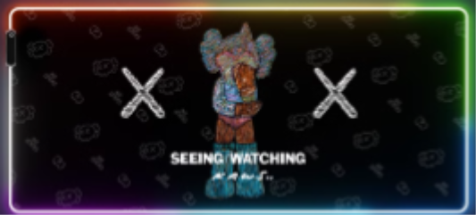 RGB Mousepad KAWS [18+ styles]
