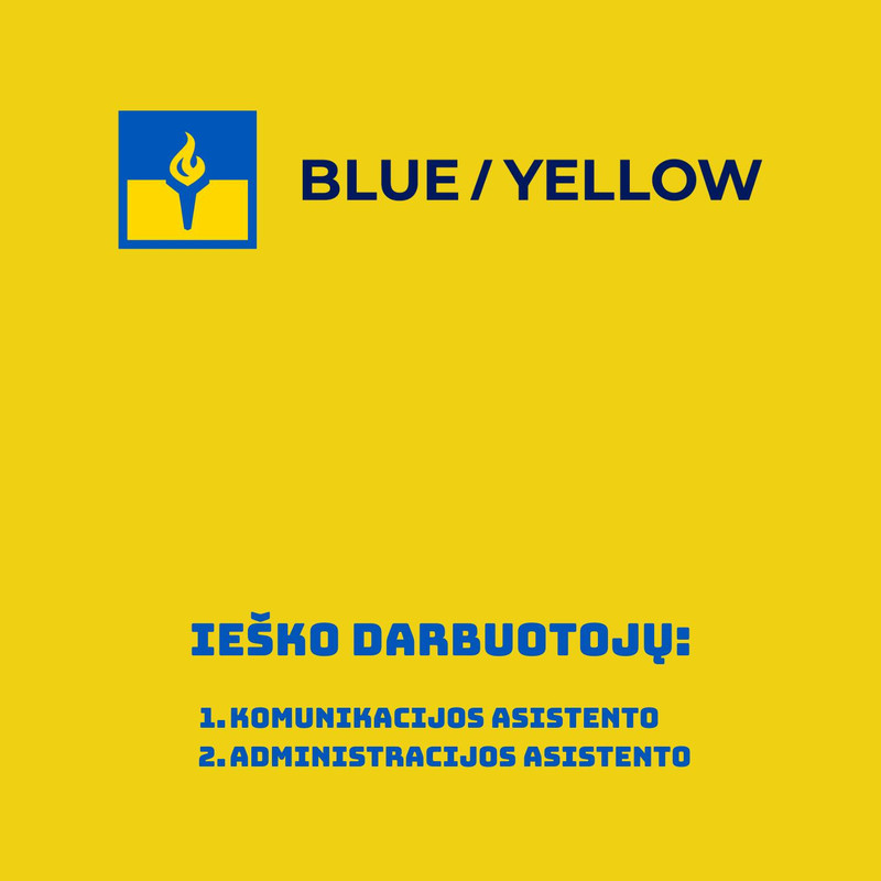 KAROLIS ŽUKAUSKAS: Blue Yelow ieško dviejų darbuotojų. Alga kaip už pusę etato labai gera!