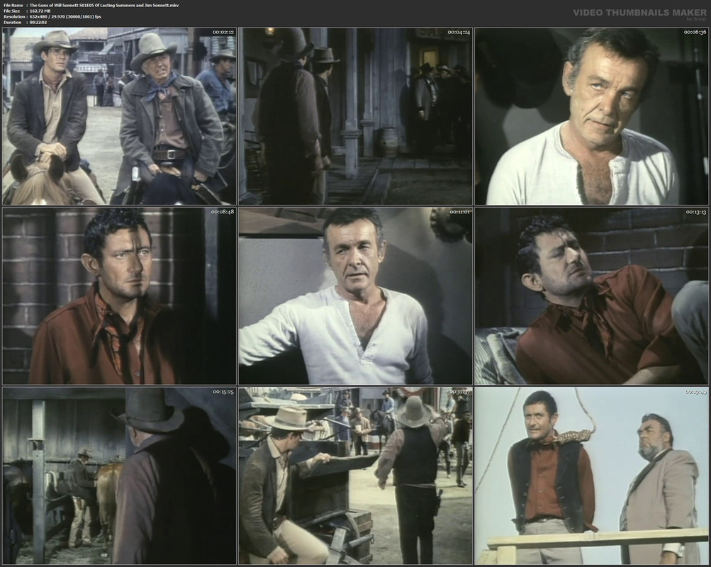 The Guns of Will Sonnett S01E05 Of Lasting Summers and Jim Sonnett.mkv