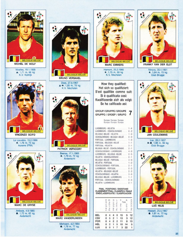 Album Panini Italia 1990-39
