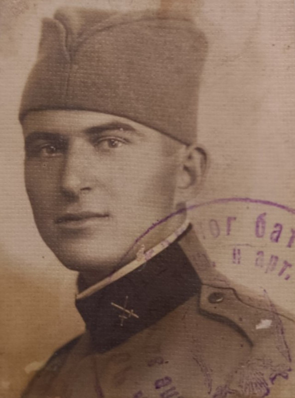 Aleksandar Lesa Vuković, vojna knjižica Šepšin