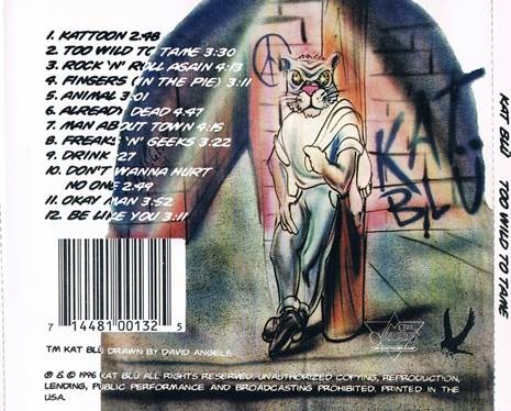 Kat Blu - Too Wild To Tame (1996) Lossless